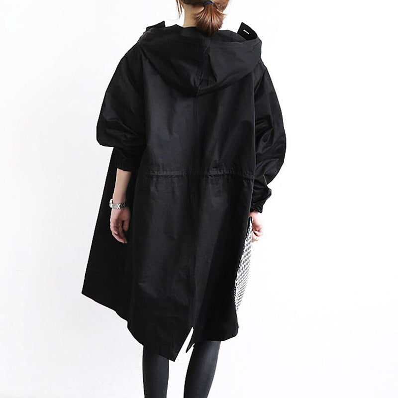 Elegant Water-repellent Trench Coat for Women