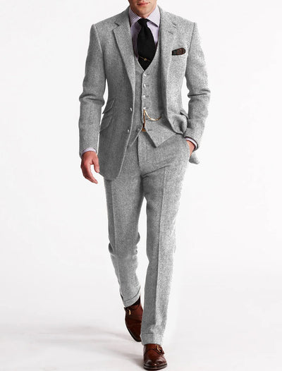 Timeless Elegant 3-Piece Men's Suit